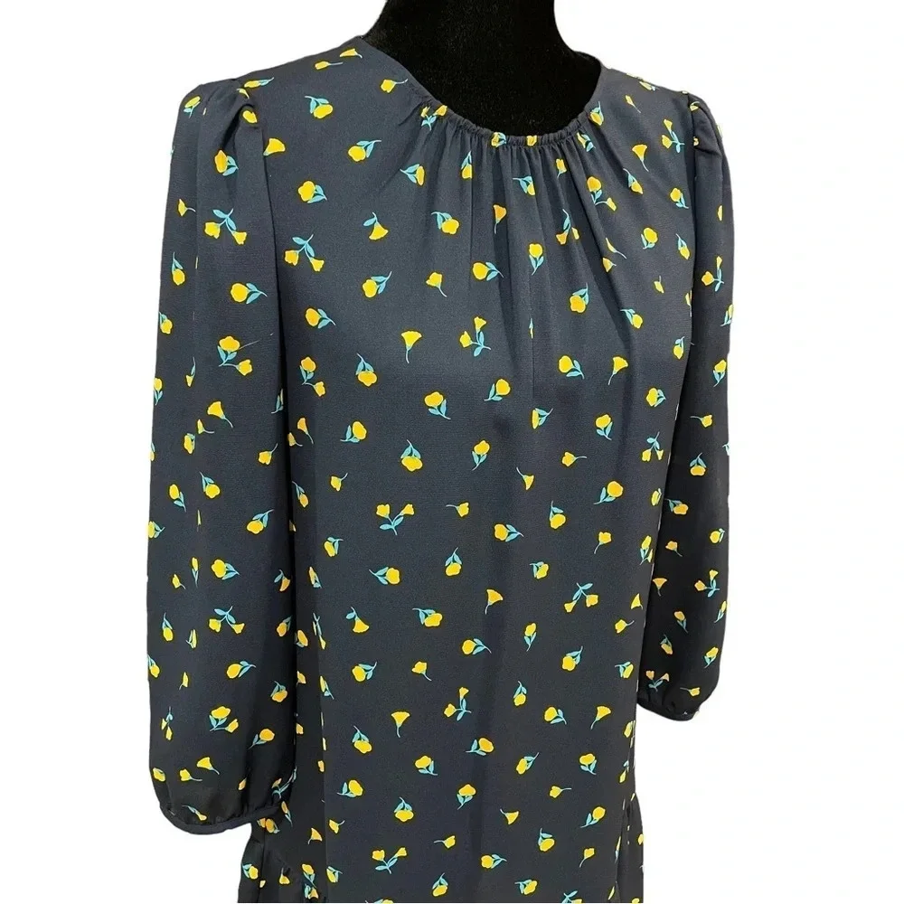 Kate Spade Dainty Bloom Shift Dress in LIGHT ADRIATIC BLUE XS